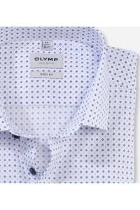 OLYMP Level Five Body Fit Hemd bleu, Bedruckt