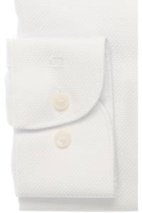 OLYMP Level Five Body Fit Hemd weiss, Faux-uni
