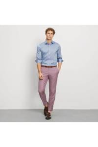 OLYMP Level Five Body Fit Hemd royal, Faux-uni