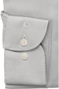OLYMP Level Five Body Fit Hemd silbergrau, Faux-uni