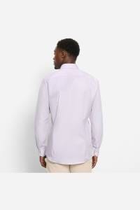 OLYMP Level Five Body Fit Hemd flieder, Faux-uni