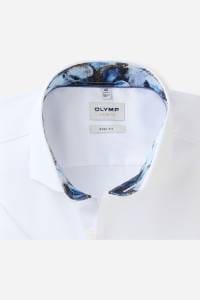 OLYMP Level Five Body Fit Hemd weiss, Faux-uni