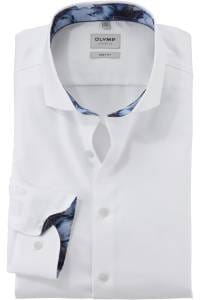 OLYMP Level Five Body Fit Hemd weiss, Faux-uni