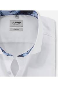 OLYMP Level Five Body Fit Hemd weiss, Faux-uni