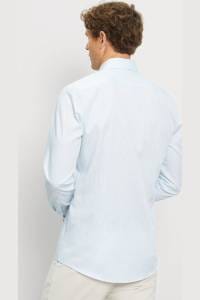 OLYMP Level Five Body Fit Hemd bleu, Gestreift