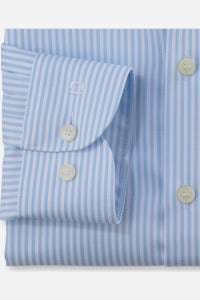 OLYMP Level Five Body Fit Hemd bleu, Gestreift