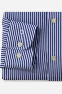 OLYMP Level Five Body Fit Hemd royal, Gestreift