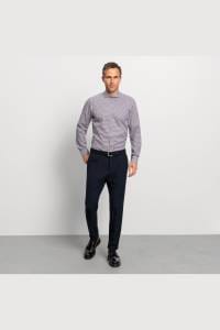 OLYMP Level Five Body Fit Hemd marine, Vichykaro