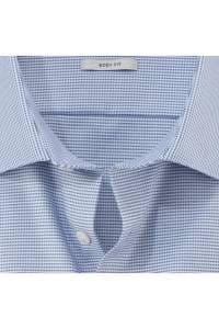 OLYMP Level Five Body Fit Hemd bleu, Faux-uni