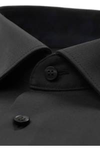 OLYMP Level Five Performance Climate Control Body Fit Hemd schwarz, Einfarbig