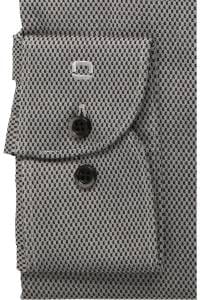 OLYMP Level Five Body Fit Hemd anthrazit, Faux-uni