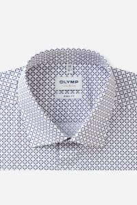 OLYMP Level Five Body Fit Hemd rose, Bedruckt