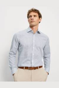 OLYMP Level Five Body Fit Hemd bleu, Bedruckt