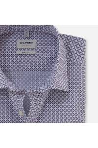 OLYMP Level Five Body Fit Hemd rose, Bedruckt