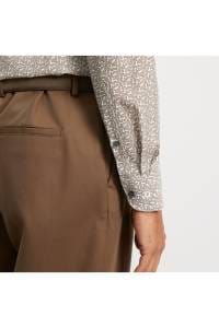 OLYMP Level Five Body Fit Hemd caramel, Bedruckt