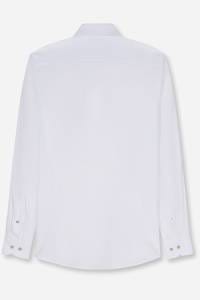 OLYMP Level Five Body Fit Hemd weiss, Faux-uni
