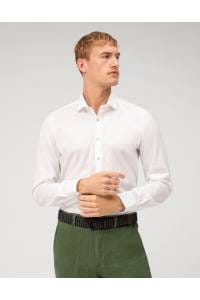 OLYMP Level Five Body Fit Hemd weiss, Faux-uni