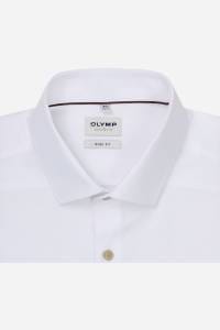 OLYMP Level Five Body Fit Hemd weiss, Faux-uni