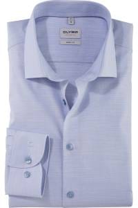 OLYMP Level Five Body Fit Hemd rauchblau, Faux-uni