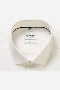 OLYMP Level Five Body Fit Hemd hellbeige, Faux-uni