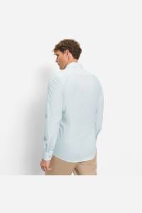 OLYMP Level Five Body Fit Hemd hellgrün, Faux-uni