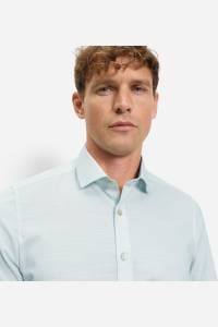OLYMP Level Five Body Fit Hemd hellgrün, Faux-uni