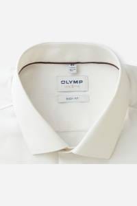 OLYMP Level Five Body Fit Hemd hellbeige, Faux-uni