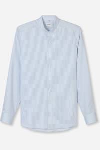 OLYMP Level Five Body Fit Hemd blau, Gestreift