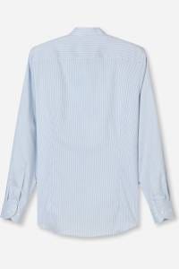 OLYMP Level Five Body Fit Hemd blau, Gestreift