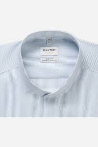 OLYMP Level Five Body Fit Hemd blau, Gestreift
