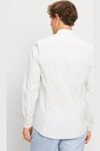 OLYMP Level Five Body Fit Hemd hellbeige, Faux-uni