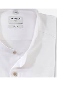 OLYMP Level Five Body Fit Hemd hellbeige, Faux-uni