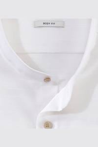 OLYMP Level Five Body Fit Hemd hellbeige, Faux-uni