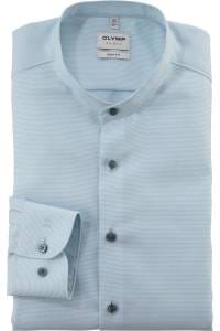 OLYMP Level Five Body Fit Hemd grün, Faux-uni