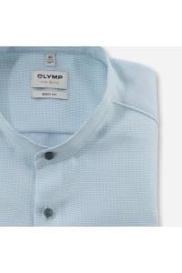 OLYMP Level Five Body Fit Hemd grün, Faux-uni