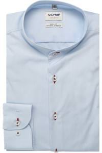 OLYMP Level Five Body Fit Hemd hellblau, Einfarbig