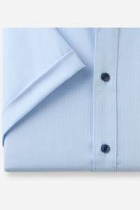 OLYMP Level Five Body Fit Hemd bleu, Faux-uni