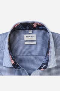 OLYMP Level Five Body Fit Hemd marine, Faux-uni