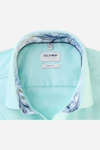 OLYMP Level Five Body Fit Hemd mint, Faux-uni