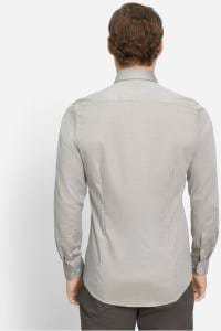 OLYMP Level Five Body Fit Hemd oliv, Faux-uni
