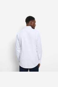 OLYMP Level Five Body Fit Hemd weiss, Faux-uni