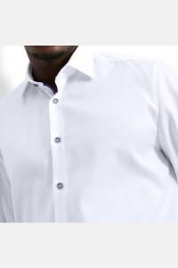 OLYMP Level Five Body Fit Hemd weiss, Faux-uni