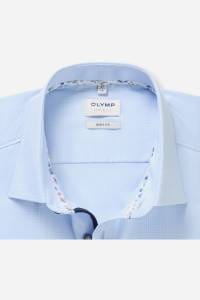 OLYMP Level Five Body Fit Hemd bleu, Faux-uni