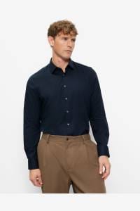 OLYMP Level Five Body Fit Hemd marine, Faux-uni