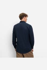 OLYMP Level Five Body Fit Hemd marine, Faux-uni
