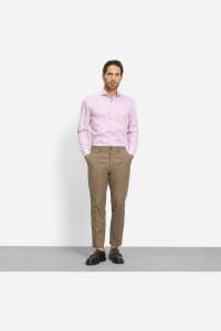 OLYMP Level Five Body Fit Hemd pink, Gestreift