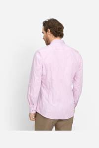 OLYMP Level Five Body Fit Hemd pink, Gestreift