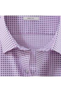 OLYMP Level Five Body Fit Hemd pink, Bedruckt