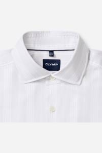 OLYMP Level Five smart business Body Fit Hemd Greige, Gestreift