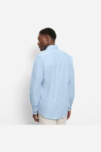 OLYMP Level Five Body Fit Hemd blau, Einfarbig